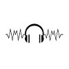 Music Headphone Heartbeat