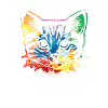 Cat pop art