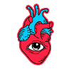All-seeing heart