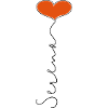 Serena with heart