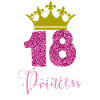 18 Birthday Girl Princess