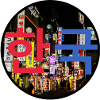 Korea Night colour