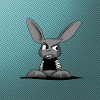 Hase Gesichtsschutz Mousepad