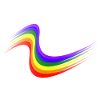 Rainbow wave