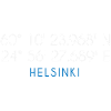Coordonnées Helsinki Finlande
