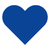 HEART blue