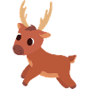 Cute reindeer