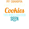 Oma Kekse backen Plätzchen Geschenk