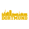 Dortmund skyline yellow