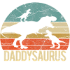 Daddy Dinosaur Daddysaurus 2 To børn jul