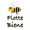 Flotte Biene Honigbiene
