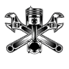 Kolben Motor Schrauber