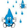 Petits amis goutte d’eau