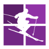 skier purple