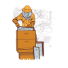 Beekeeper bee honey