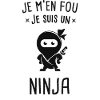 Cadeau humour drôle ninja