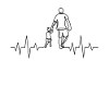 Father And Daughter Heartbeat