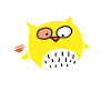 Owl with alcohol (b)