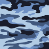 Blue camouflage