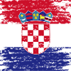 Drapeau Croate Authentique Écusson