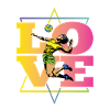 Volleyball women LOVE