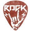 Guitar plectrum rock