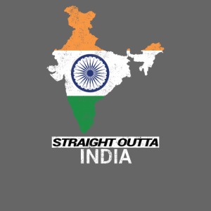Straight Outta India (Bharat) country map flag
