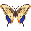 Butterfly / Swallowtail / Butterfly / Pixel