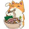 Chat Ramen Neko Kawaii