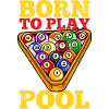 Pool player billiards