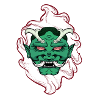 Japan Demon - green