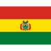 Bouche avec le drapeau Bolivie