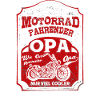 Motorrad Opa T-Shirt