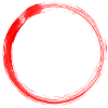 Red circle
