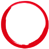 Red circle