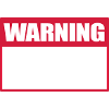 Warning Sign Warning Sign Warning