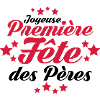 joyeuse première fête des pères