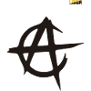 Ancap Flag Black