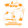 Baggerführer mit Bagger