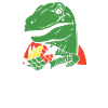 Smart pige Velociraptor dinosaur