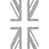Vertical Union Jack (Faded)