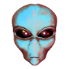 Alien head, alien, science fiction