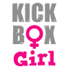 Kickbox-Mädchen