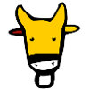 Bull in yellow