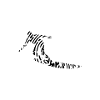 Fingerprint Surfer / Surf / Gift