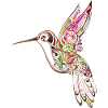 Artistic Hummingbird