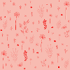 Wild Botanical Pattern Pink Edition