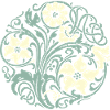 Art Nouveau Floral Ornament
