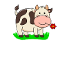Vache ferme