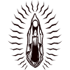 Santa Vulva Black